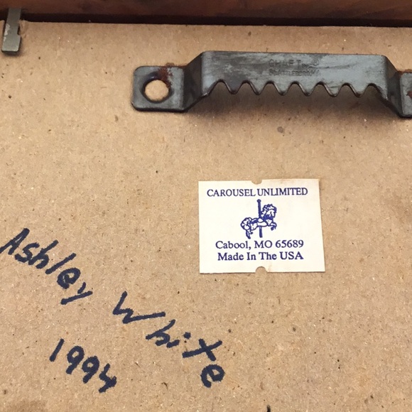 VTG. Primitive Carousel Unlimited Framed Art - Picture 14 of 14